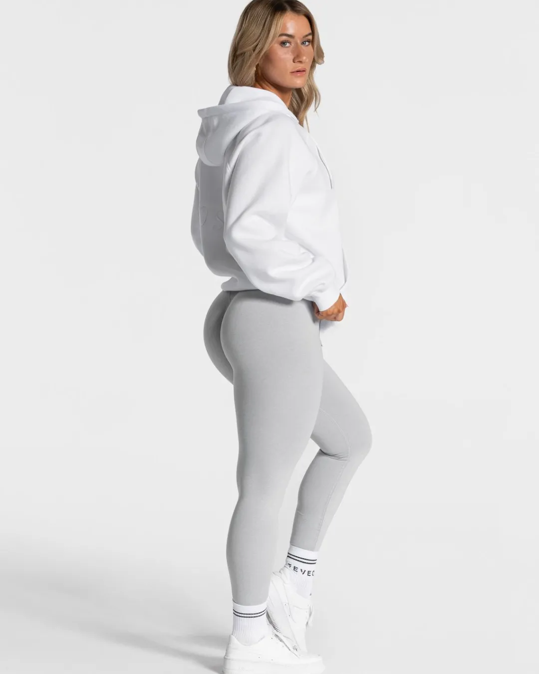 TEVEO Hoodies & Jackets*Statement Oversized Jacke "Weis"