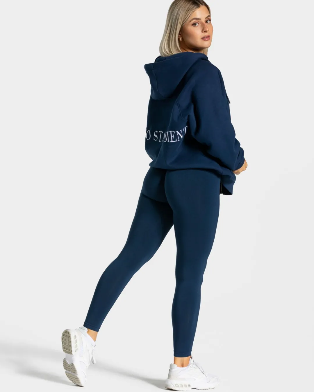 TEVEO Hoodies & Jackets*Statement Oversized Jacke "Dunkelblau"