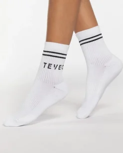 TEVEO Socks & Underwear* Crew Socken (2Er) "Weis"