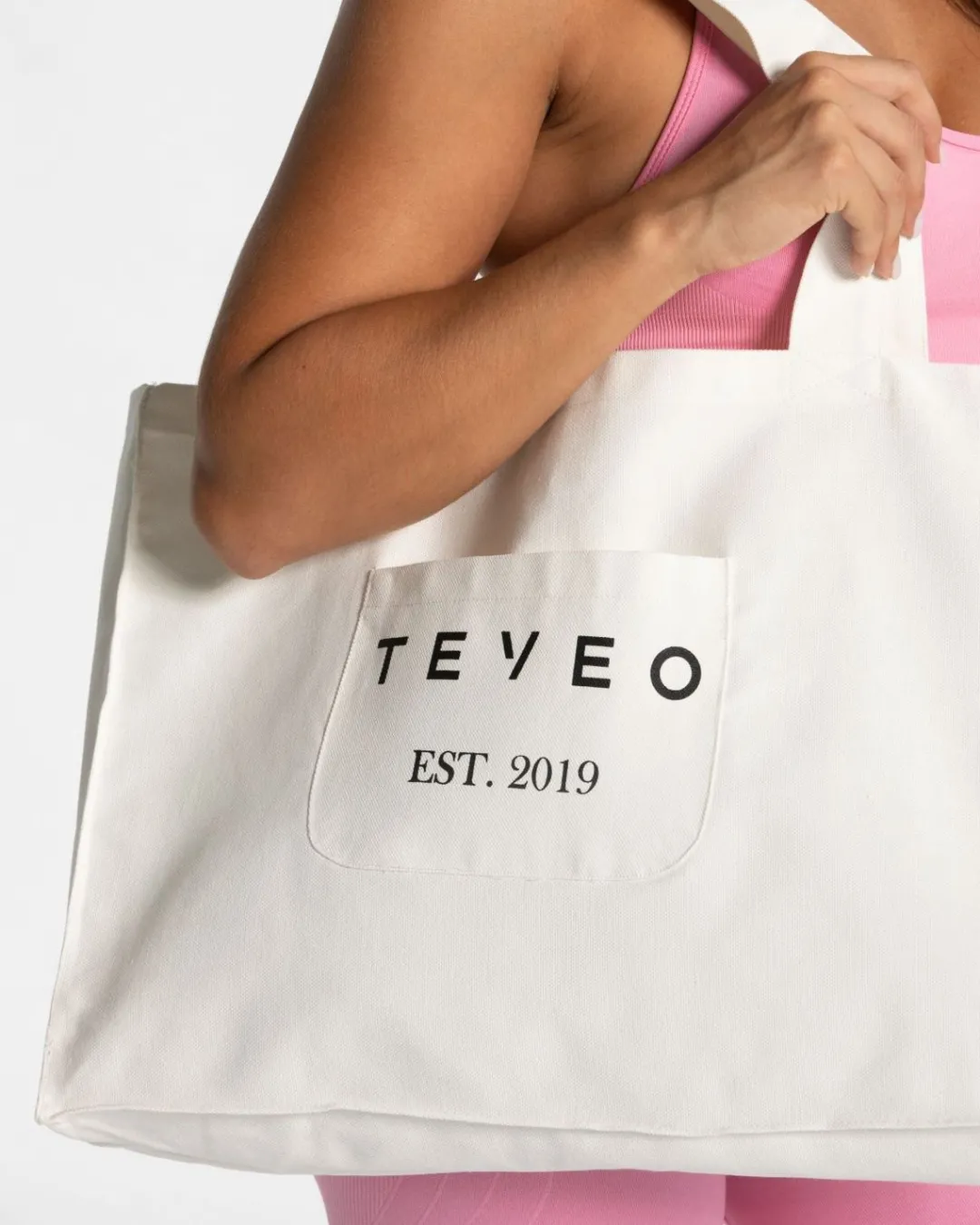 TEVEO Accessories* Tote Bag "Off White"