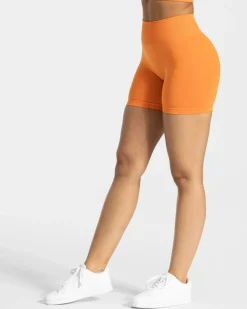 TEVEO Shorts*Timeless Scrunch Short "Orange"