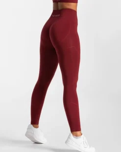 TEVEO Leggings & Pants*True Leggings "Weinrot"